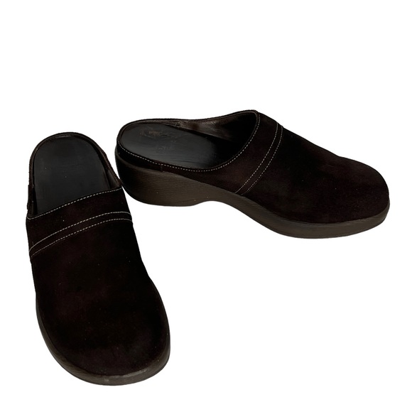 Mephisto Brown Nature Is Future Air Relax Slip On Comfort Mules Clogs Size 7 - Picture 15 of 15
